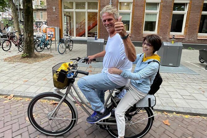 Amsterdam Highlights Bike or E-Bike Tour - Jordaan Canals to Anne Frank and Westertoren: Big Stories, Small Stops