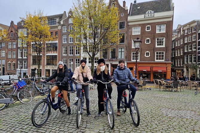 Amsterdam Highlights Bike or E-Bike Tour - Riding Under the Rijksmuseum and Over Amstelveld
