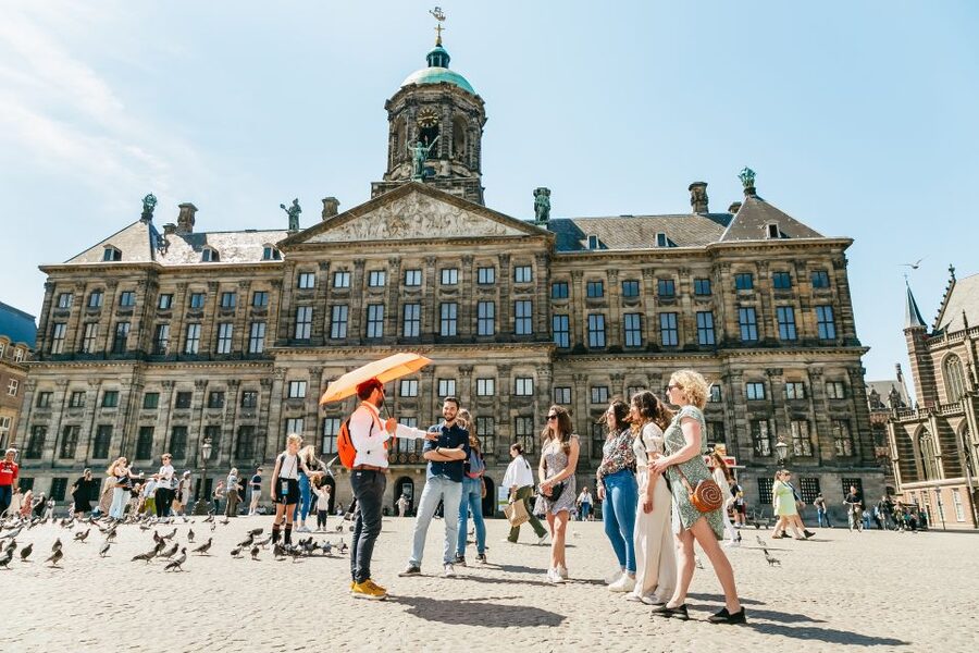 Amsterdam: Historical Highlights Walking Tour with Tasting - Amstel River Views and What the Two Hours Feel Like