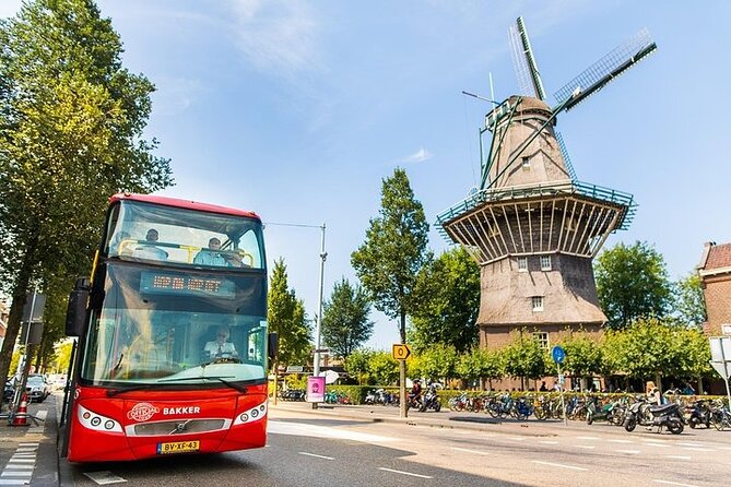Amsterdam Hop-On Hop-Off 24h or 48h Bus and Boat Option - The bus route: from the Jewish Quarter to Museumplein