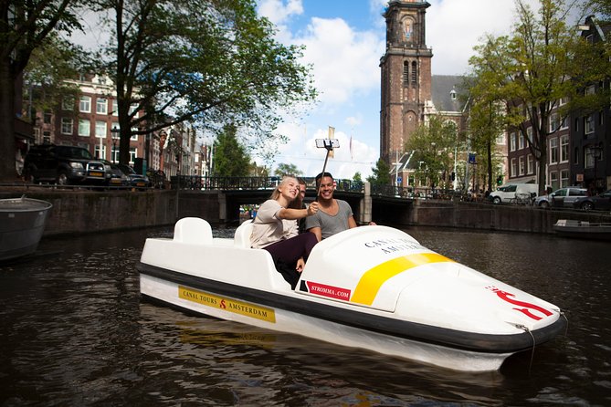 Amsterdam Independent Sightseeing by Pedal Boat - Key highlights worth your attention