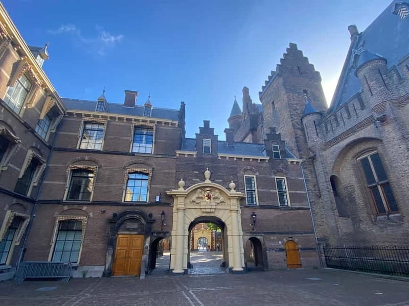 Amsterdam: Kinderdijk, Euromast, Delft and Den Haag Day Tour - The Hague Binnenhof: where Dutch government sits in the city center