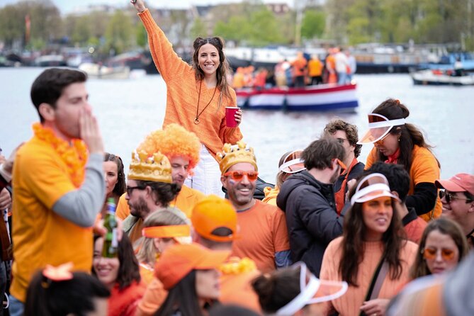 Amsterdam King’s Day Boat Party with Unlimited Drinks 2026 - A King’s Day Cruise Is a Simple Way to See Amsterdam on a Big Day