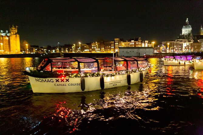 Amsterdam Light Festival: Canal Cruise + Snack & Unlimited Drinks - What You Can See, and What Might Be Hard to Spot