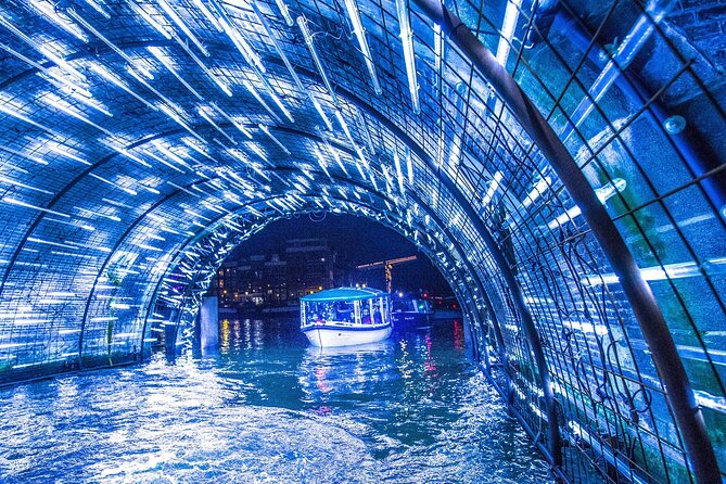 Amsterdam Light Festival: Canal Cruise + Snack & Unlimited Drinks - The 75-Minute Route: One Cruise, Many Installations