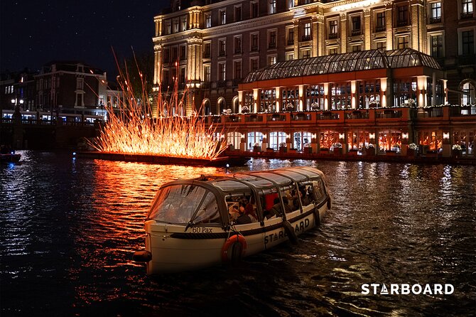 Amsterdam: Light Festival Cruise with Unlimited Drinks Option - Unlimited Drinks, Warmth, and the Small-Boat Reality