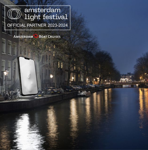 Amsterdam Light Festival Live Commentary & Optional Drinks - How the 90-minute canal route strings together real city views