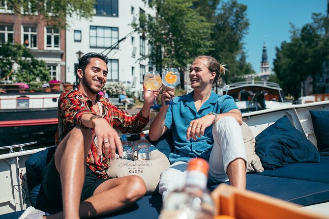 Amsterdam: Luxury Boat Cruise Unlimited Cocktails, Beers & Wines - VIP-style small group, and what you actually gain
