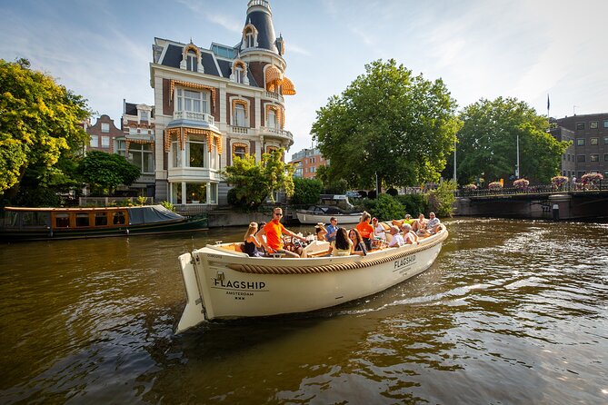 Amsterdam Luxury Canal Cruise + Unlimited Drinks & Bites option - Electric engines, small boat feel, and why this canal tour works