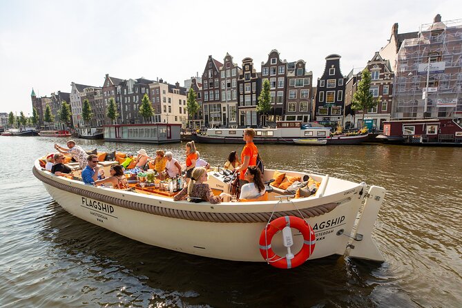 Amsterdam Luxury Canal Cruise + Unlimited Drinks & Bites option - Westerkerk and the theater district: Amsterdam’s center of gravity