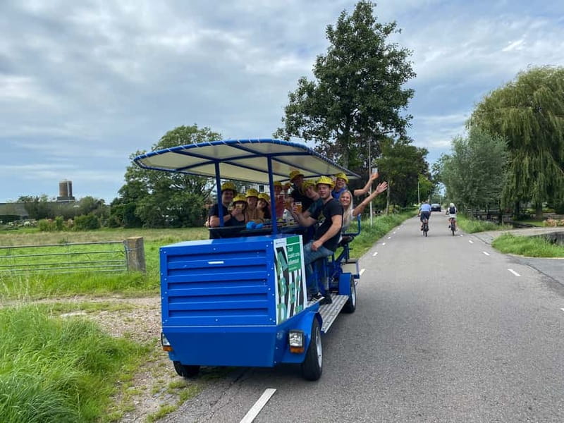 Amsterdam: MIXED - Beer & Bubbles Bike Tour - The Big Idea: A Pedal Pub, Not a Classic City Tour