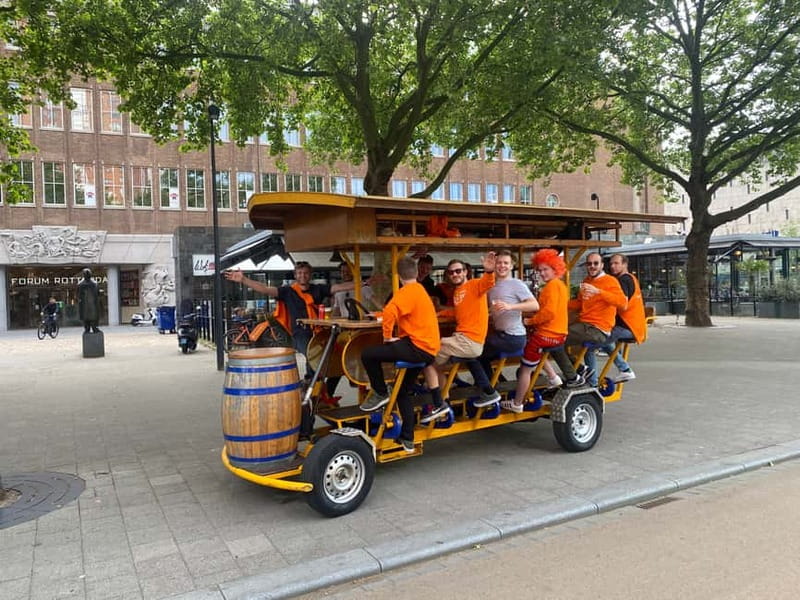 Amsterdam: MIXED - Beer & Bubbles Bike Tour - Your 90 Minutes on the Bike Bar: How the Flow Works