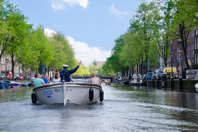 Amsterdam Open Boat Sightseeing Canal Cruise - Open-top canals in about 75 minutes