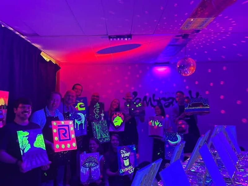 Amsterdam: Paint and Sip in the Dark at Rembrandt van Wine - Price and logistics: is $55 worth it for this kind of experience?