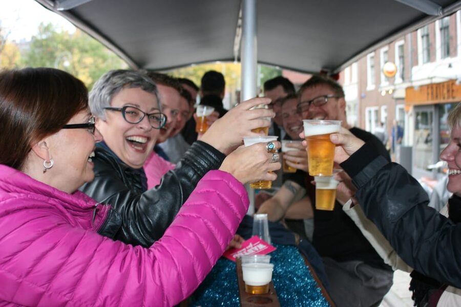 Amsterdam: Party Bike Tour with Beer - Day vs Night: Choosing the Right Time Slot for Your Mood