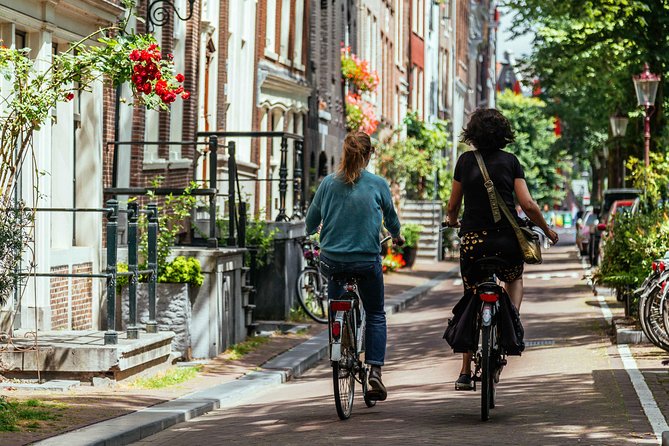 Amsterdam PRIVATE Bike Tour With Locals: Bike & Local Snack Included - Homomonument stop: a meaningful pause on the route