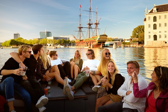 Amsterdam Private Boat Tour with Unlimited Drinks - Unlimited beer, wine, and soft drinks: fun, but pace it