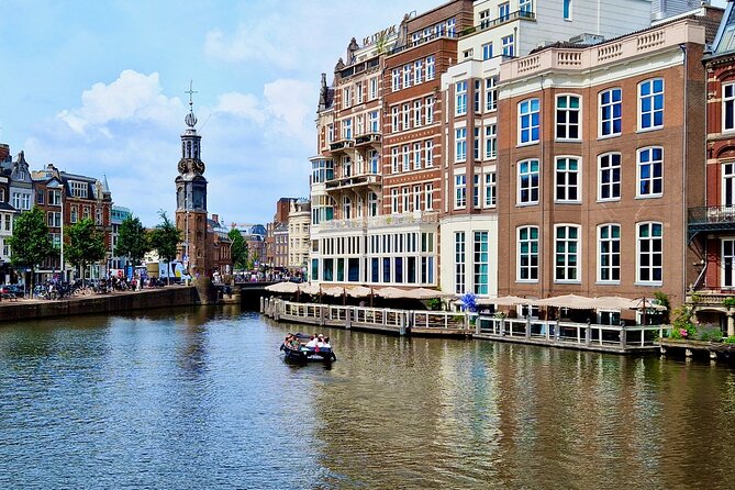 Amsterdam Private Canal Cruise – 90 Minutes through the Old City - Zuiderkerk, Munttoren, and the skyline: seeing Amsterdam’s skyline from the water