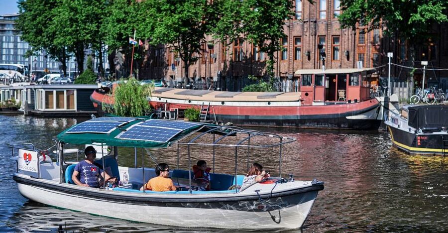 Amsterdam: Private Canal Tour - Safety and practical limits: life vests, no toilet, and warm clothing