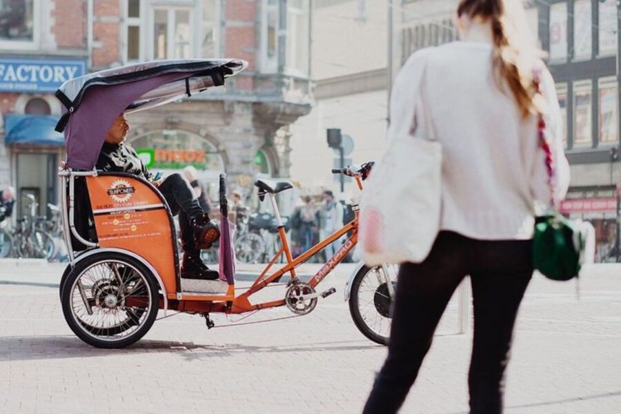 Amsterdam: Private Guided City Tour by Pedicab - The route: what you’ll see from the historical core to the Jordaan
