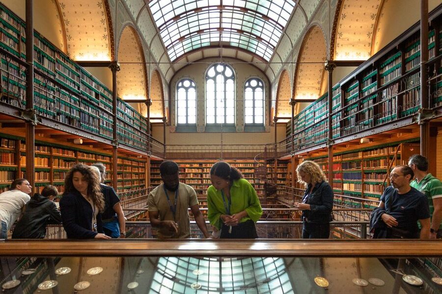 Amsterdam: Rijksmuseum Guided Tour and Ticket - Cobra Cafe on Museumplein, then straight into Dutch masters