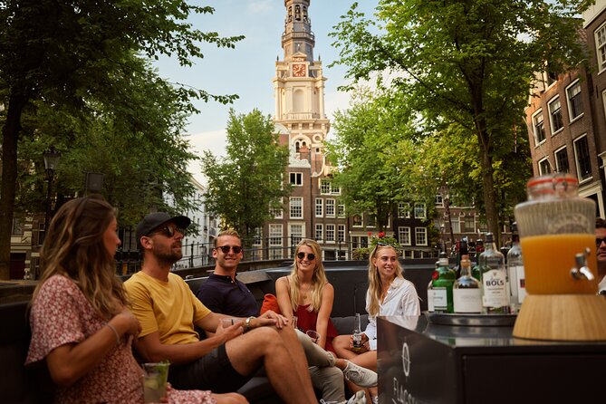 Amsterdam: Saloon Boat Cruise + Unlimited Drinks & Bite option - A 1-Hour Canal Cruise That Fits Any Amsterdam Day