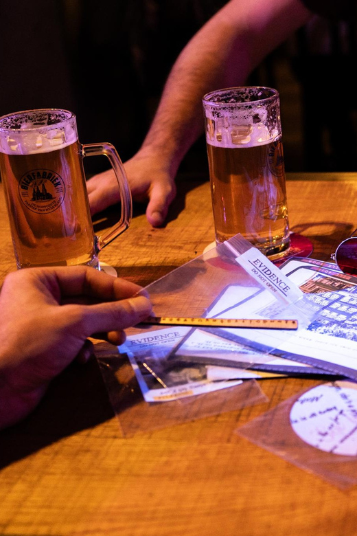 Amsterdam: Self-guided Red Light District Pub Crawl Mystery - The first bar stop, where escape-room style puzzles take over