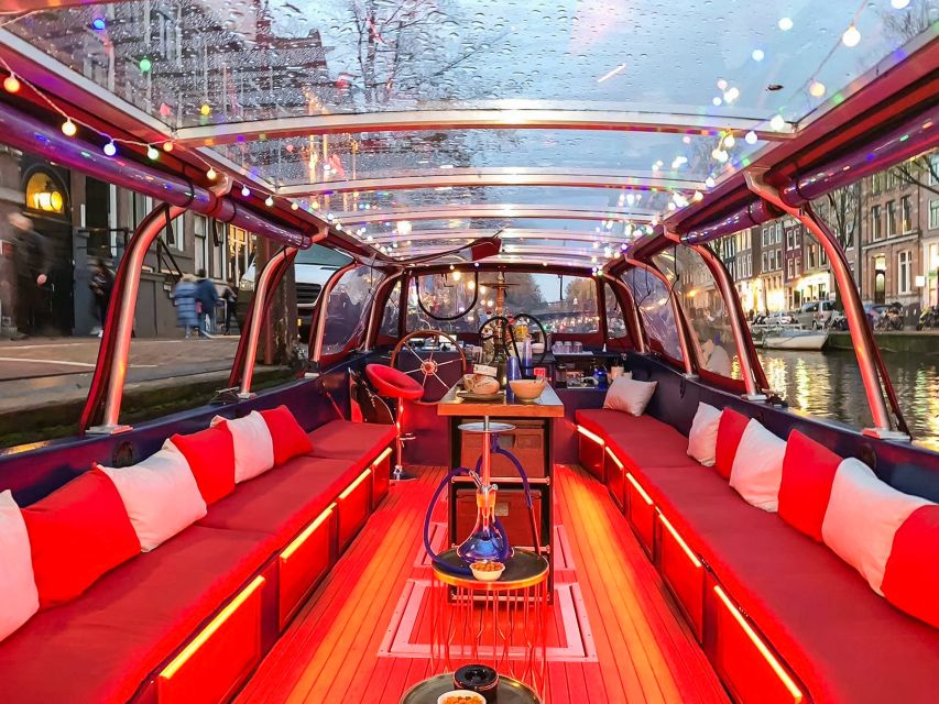 Amsterdam: Smoke and Lounge City Boat Cruise - Drink Packages and Real Value at About €10 to €15 Extra
