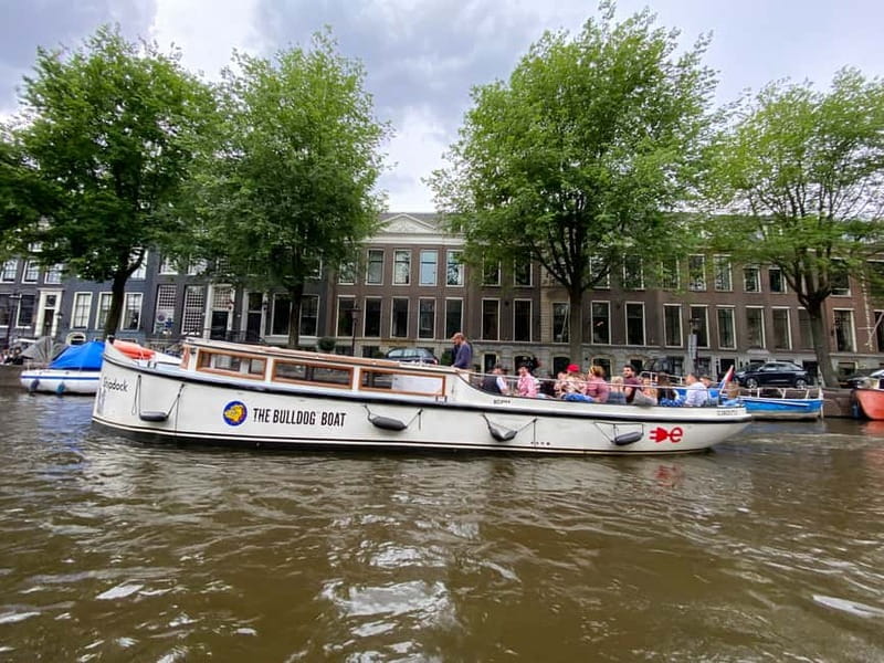 Amsterdam: The Bulldog Boat Smoke and Booze Cruise - The route and what you’ll likely see along the way