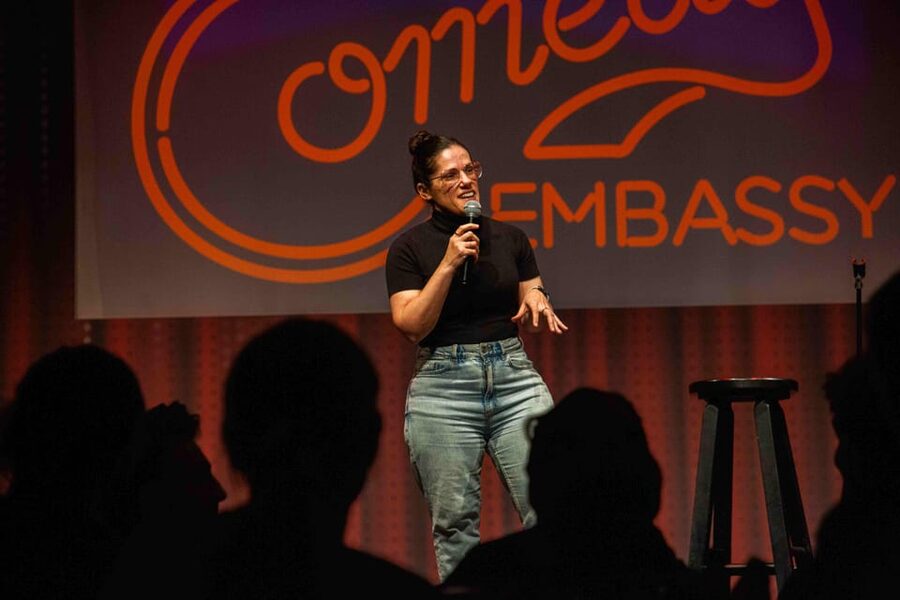 Amsterdam: The Comedy Embassy Stand-Up Show - Front-row reality check: how closeness affects the show