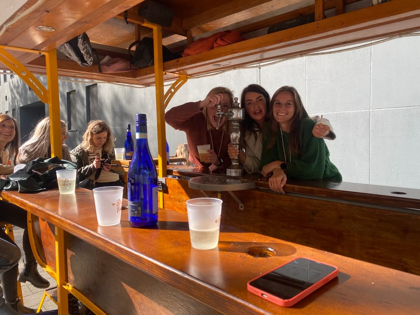 Amsterdam: The Original BUBBLES & BIKE Private Prosecco Tour - The Guide Makes It: Names Like Mu, Lucas, Pepper, Roger, and Edward