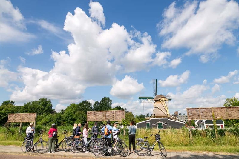 Amsterdam: Windmill, Cheese, and Countryside E-Bike Tour - Getting There: Piet Heinkade, Ferry Feel, and A’DAM Tower