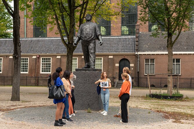 Anne Frank and Jewish Quarter Amsterdam Private Walking Tour - The Holocaust memorial park stop, including the 102,000 detail