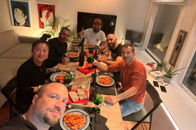 Authentic Italian Dinner in Cozy Canal Home in Amsterdam - Starter: bruschetta with Parmigiano Reggiano, caciocavallo, and Molise meats