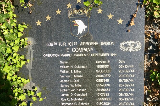 Band of Brothers in Holland Private Tour from Amsterdam - Wings of Liberation museum lunch break: maps, uniforms, and a Cold War setting