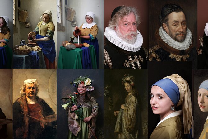 Become a Dutch Art Piece Photo Shoot in Amsterdam - Single Portrait - Meeting Point on Eggertstraat, Timing, and How to Fit It Into Your Day