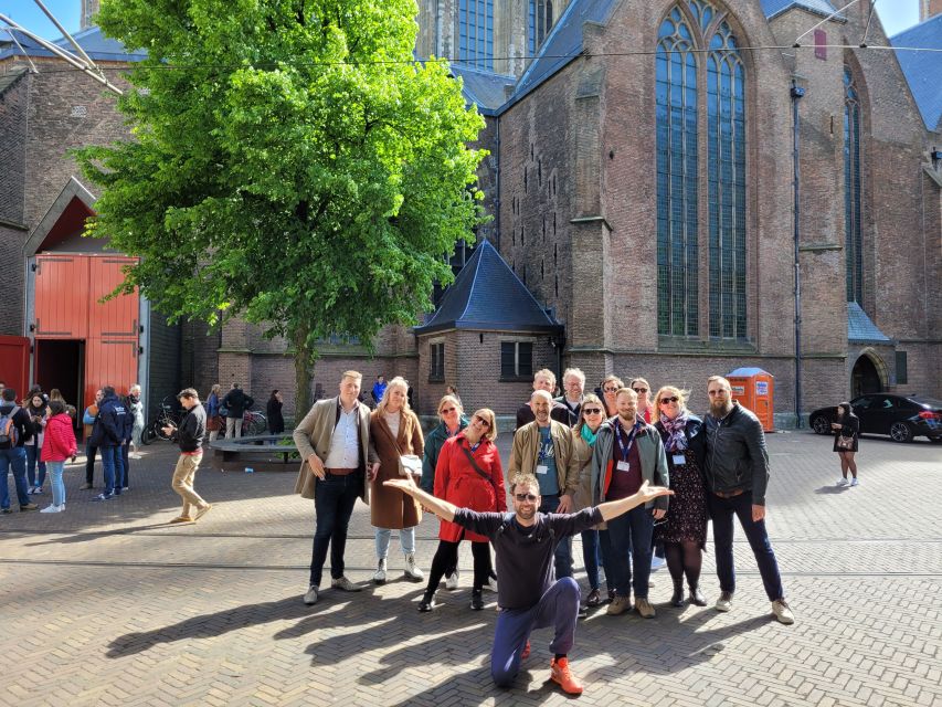 Centre The Hague On Foot with Wonderful Storyteller - 2hr - From Bierkade and The Hague Center into Chinatown history