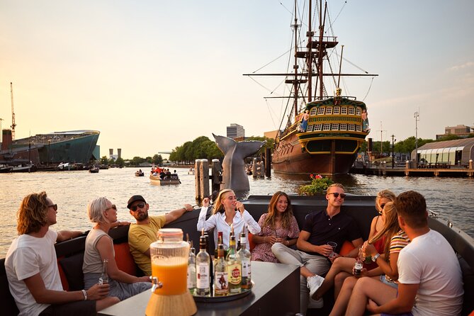 Classic Salonboat Tour in Amsterdam Including Cheese and Wine - Anne Frank area landmarks: what you see from the water, and how to handle the emotion
