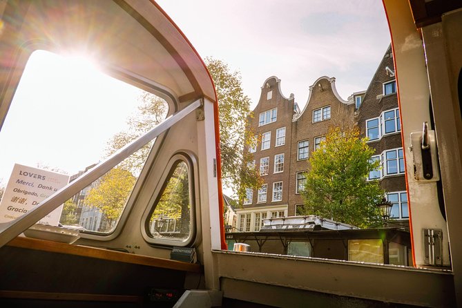 Combo Ticket: Xtracold Icebar Amsterdam and 1-Hour Canal Cruise - The one-hour canal cruise near Amsterdam Centraal, and the sights you get