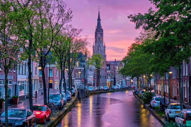Delft: City Walk with Audio Guide in 7 Languages on your Phone - Nieuwe Kerk and the Markt square story you will hear step by step