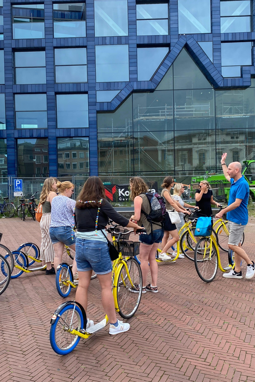 Delft - Step/scootertour in and around the city - The Modern Delft Stretch, Plus Mill de Roos Without the Rush
