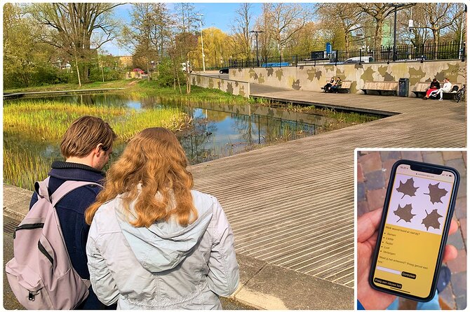 Discover Leeuwarden in this Outside Escape city game tour! - Stop 1: Sophialaan 2 for the waterways view that sets the tone