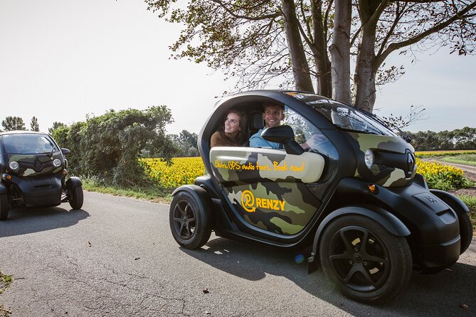 Drive it yourself electric Dune & Summer Flower GPS audio tour - Riding the Renault Twizy, electric style for two
