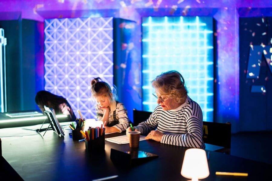 Eindhoven: Motion Experience Light Art Playground Ticket - The huge ball pit: pure energy, even for adults