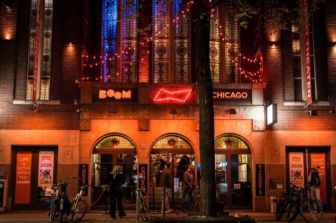 English Comedy Show Amsterdam: Boom Chicago - Price and what $27.21 really includes