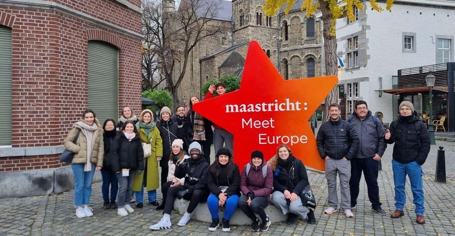 Explore Maastricht with Passionate Tour Guides - Dominicanen Bookstore Between Landmarks