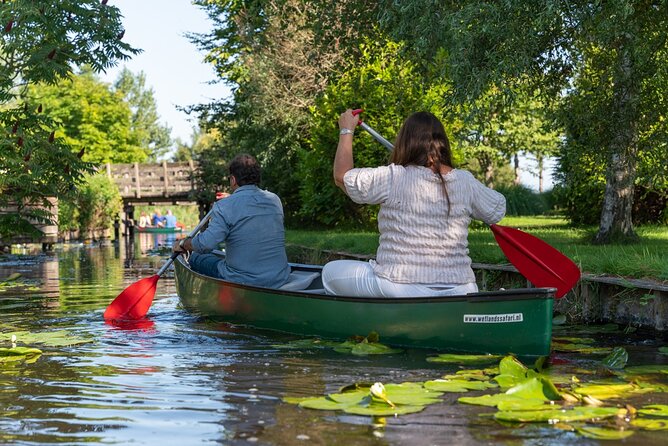 Fresh nose tour with the canoe through the nature near Amsterdam - The Mid-Paddle Drink Break That Lets Nature Take Over