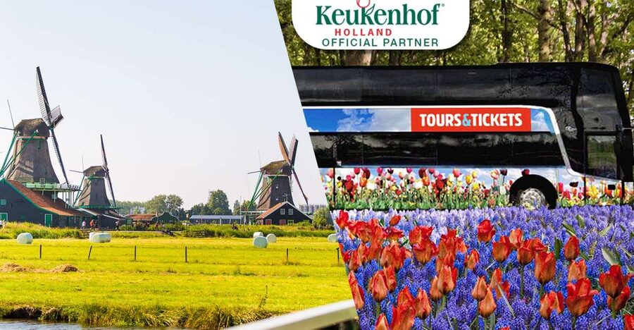 From Amsterdam: Keukenhof and Dutch Countryside Tour - Volendam: cheese, boat-side atmosphere, and short free time