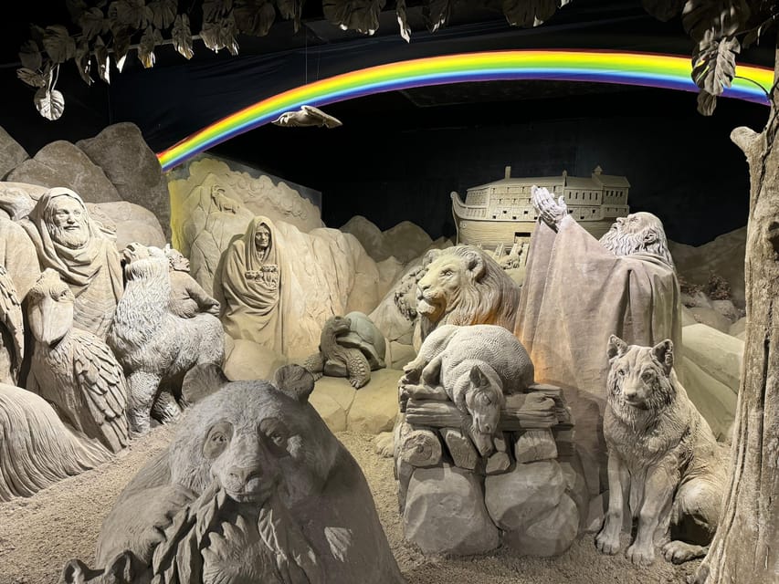 Garderen: Sandsculpture Exhibition Entry Ticket - Timing your visit: plan for about 3 hours