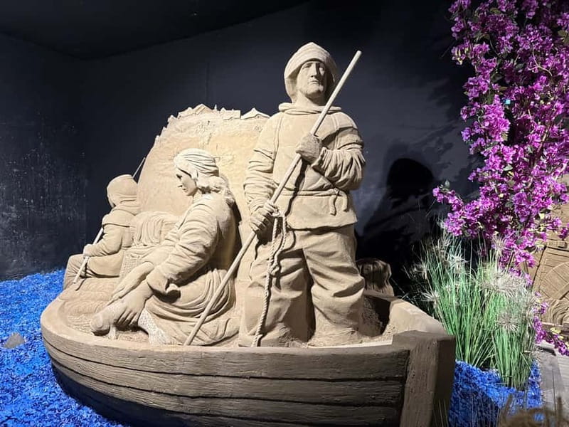 Garderen: Sandsculpture Exhibition Entry Ticket - The walk-through story: 750 years, in a clear order